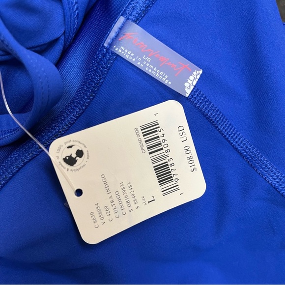 FP Movement by Free People Blue Cutout One Piece - Picture 11 of 11